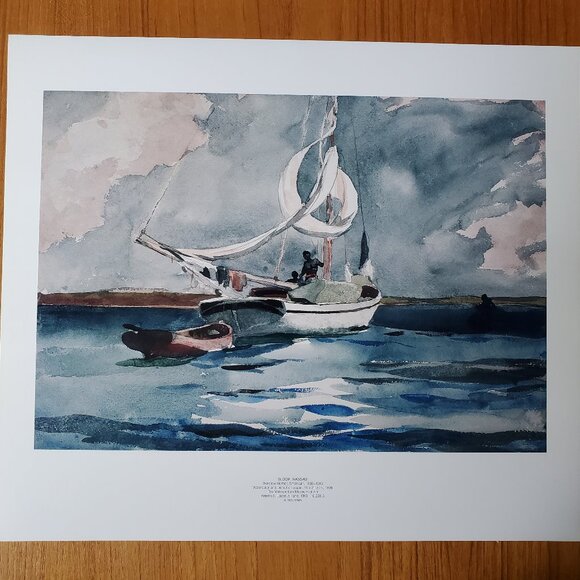 Portfolio of 8 MMOA Prints by Winslow Homer - Picture 9 of 10